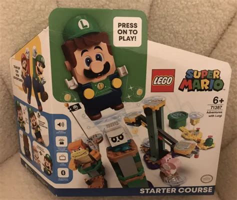 Lego Super Mario Adventures With Luigi Big Figure Starter Course