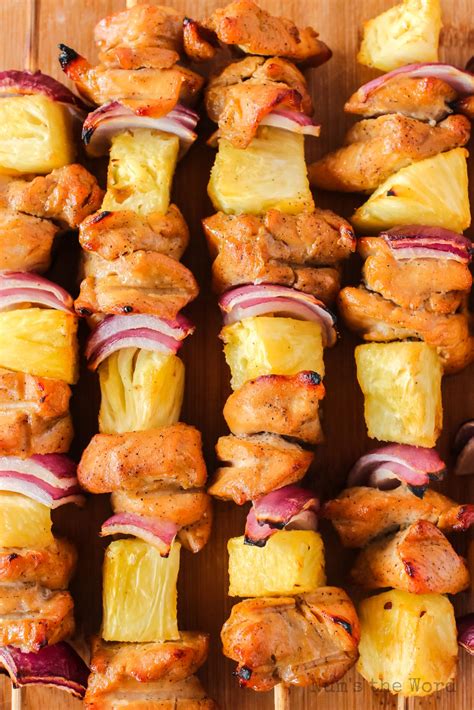 Pineapple Chicken Kabobs Artofit