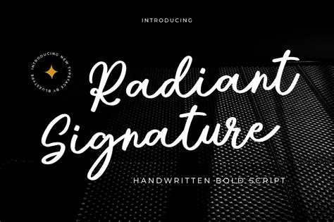 Descargar Fuente Radiant Signature Gratis En Ifont