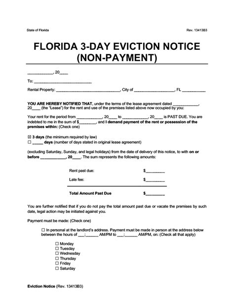 Florida Eviction 5 Day Summons Evictionvlogs