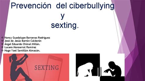 Prevencin Del Ciberbullying Y Sexting V V V