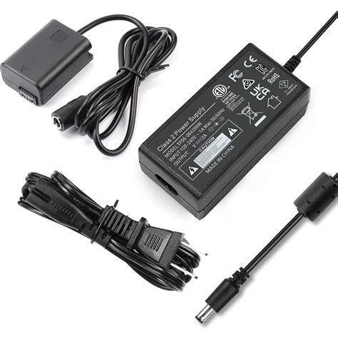 Buy HY1C AC PW20 AC Adapter NP FW50 A6400 A6000 Dummy Battery Kit For