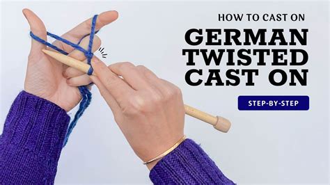 German Twisted Cast On