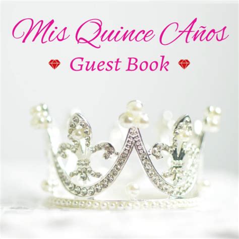 Amazon Guest Book Quince Era Quince A Os Year Old Birthday