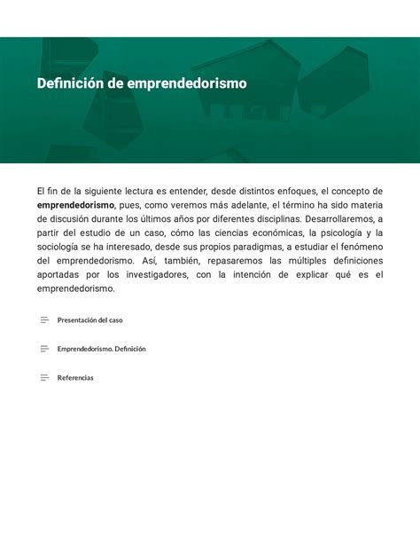 Lectura Completa Creatividad Y Emprendedorismo El Fin De La Siguiente