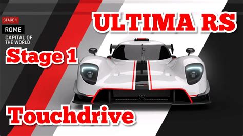 Asphalt Touchdrive Ultima Rs Special Event Stage Youtube