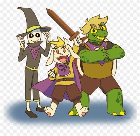 #undertale #deltarune Asgore, Toriel And Their Friends - Cartoon, HD ...