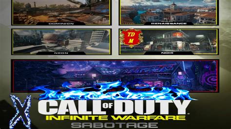 Call Of Duty Infinite Warfare Dlc 1 Sabotage Tdm Noir Youtube