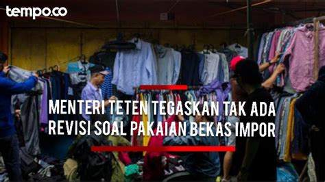 Menjawab Tuntutan Demo Pedagang Menteri Teten Tegaskan Tak Ada Revisi