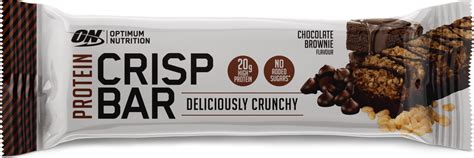 Optimum Nutrition Chocolate Brownie Crispy Protein Bar • Price