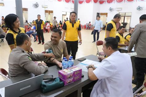 Polres Labuhanbatu Lakukan Pemeriksaan Kesehatan Berkala Anggota Polri