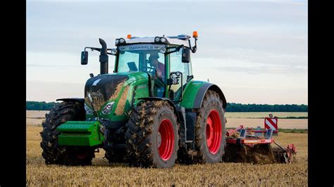 Déchaumage Fendt 930 Horsch Terrano 4 FX YouTube