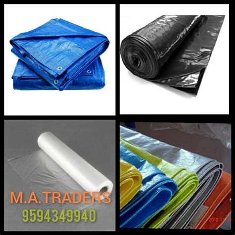 Polyethylene HDPE PVC Coated Waterproof Plastic Tarpaulin Thickness