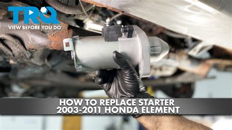 How To Reset Honda Element After Replacing Starter Where Can