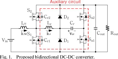 Figure From Analysis Of A Novel Soft Switching Bidirectional Dc Dc