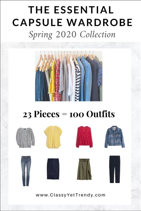 The Essential Capsule Wardrobe Spring Collection