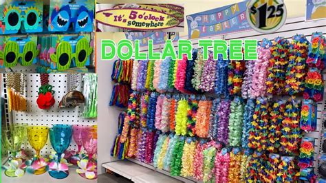 Dollar Tree Summer Party Decors Luau 💃🏾🌟april 18 2022 Youtube