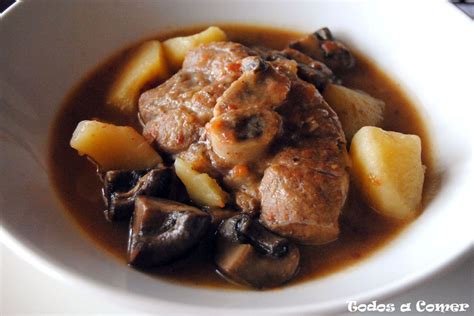 Ossobuco En Salsa Con Boletus Todos A Comer