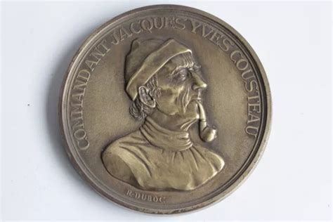 MÉDAILLE COMMANDANT JACQUES Yves COUSTEAU Le Calypso 68263 EUR 24 00