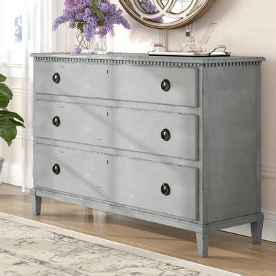 One Allium Way Mikah Drawer Standard Dresser Chest Furniture