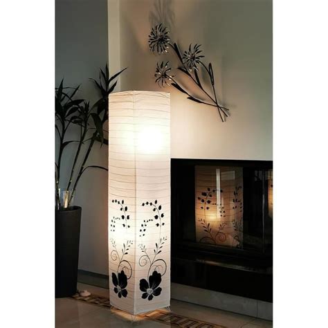 Lampadaire Design Gr Ce Lampe En Papier De Riz Handmade En