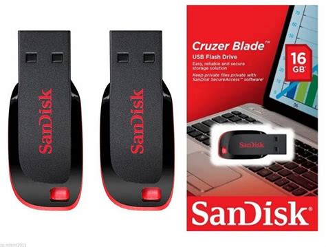 Usb Sandisk Cruzer Blade 16gb Pen Drive For Storage At Rs 350 Piece In Noida