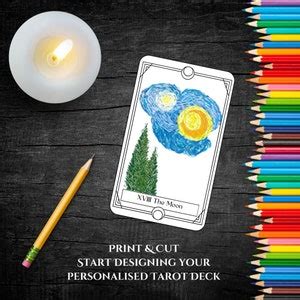 Create Your Own Tarot Deck With Printable Blank Tarot Card Templates