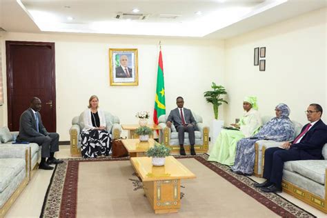 Le Premier ministre reçoit Mme Susan Gardner du PNUE Kassataya Mauritanie