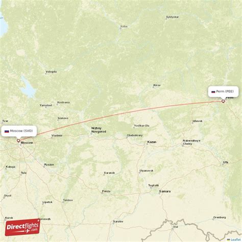 Direct Flights From Perm To Moscow Pee To Svo Non Stop Directflights