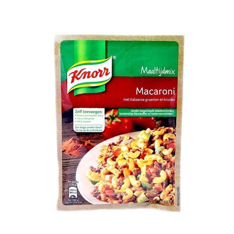 Knorr Maaltijdmix Macaroni Mezcla De Especias Para Macarrones 61g