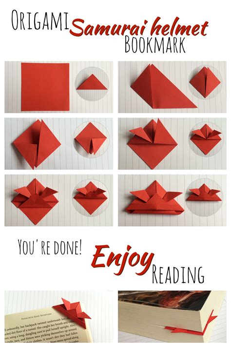 Bookmark Origami Choice Image - Craft Decoration Ideas | Origami bookmark corner, Origami ...