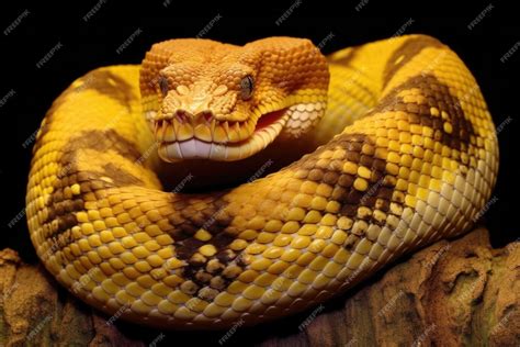 Premium AI Image | Venomous snake species identification chart