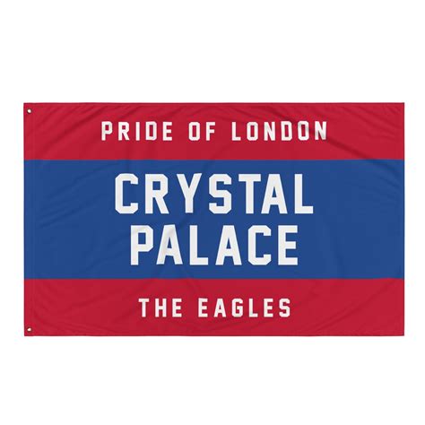 Crystal Palace Football Flag Football Banner CPFC Pride of London the ...