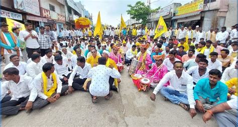 परतुर येथे सकल धनगर समाजाचे एसटी आरक्षण अंमलबजावणीसाठी एक दिवशीय जागरण