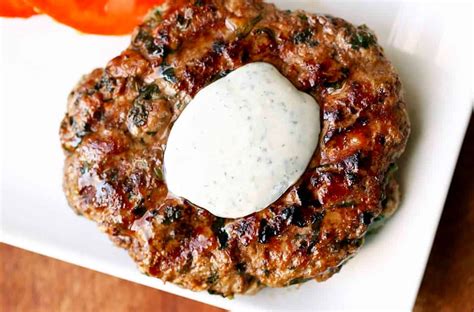 Lamb And Feta Burgers With Minty Yogurt → Culinary