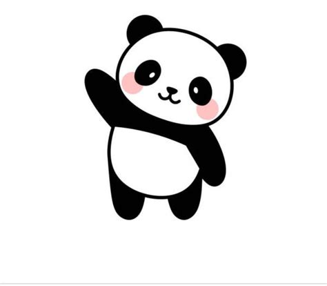 Merhaba Cute Panda Drawing Panda Drawing Panda Illustration