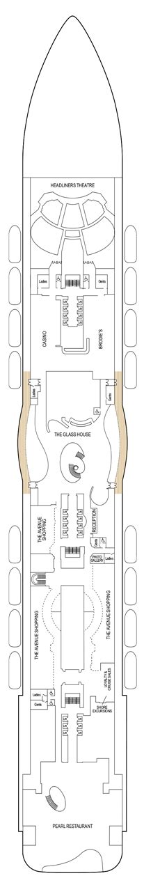 Iona Deck Plan And Cabin Plan