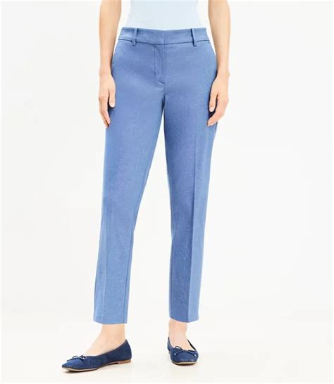 Loft Petite Curvy Riviera Slim Pants Texture Hawthorn Mall