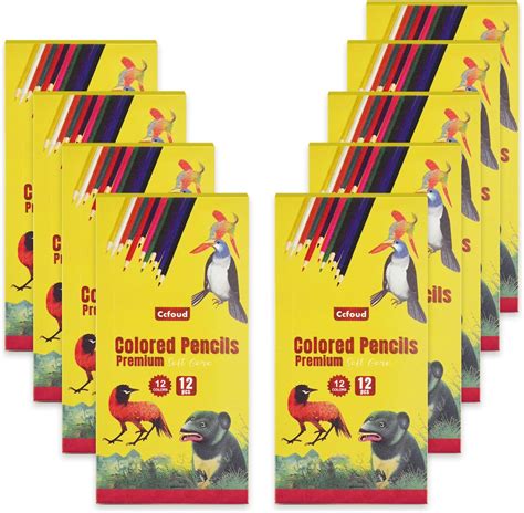 Ccfoud Colored Pencils Set Packs Of Count Colored Pencils Bulk