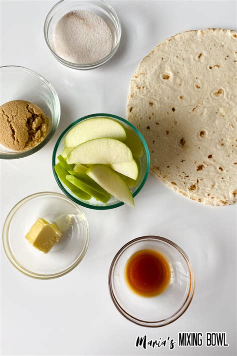 Delicious Caramel Apple Wraps - Maria's Mixing Bowl