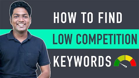 How To Find Low Competition Keywords With High Traffic Youtube