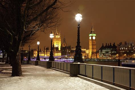 London In The Snow By Gp232