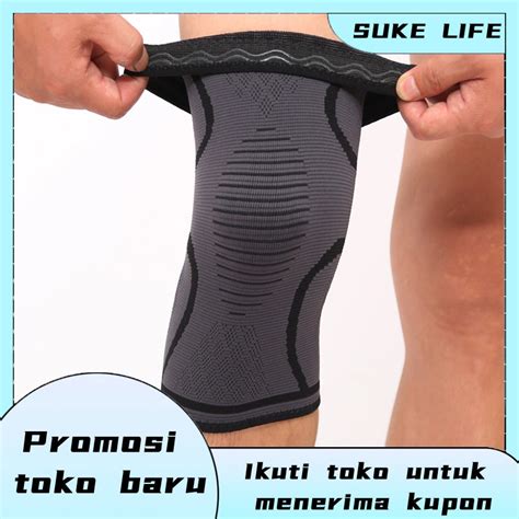 Jual Bantalan Lutut Knee Support Knee Brace Fitness Running Deker Lutut