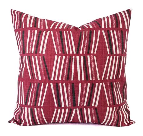 Mulberry Purple Pillow Cover Geometric Pillow Custom Pillow Sham Decorative