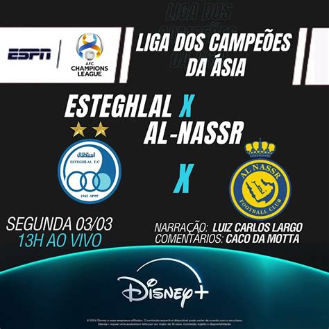 Onde Assistir Al-nassr X Esteghlal - Esteghlal x Al-Nassr, ao vivo, onde assistir - YouTube