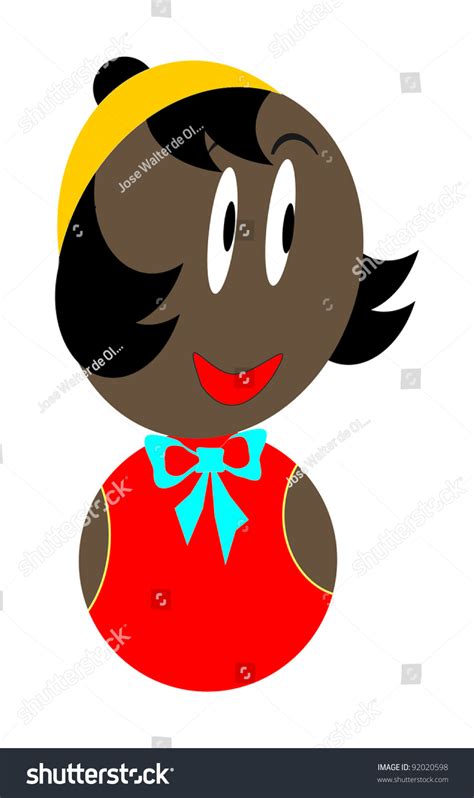 Black Girl Stock Vector Royalty Free 92020598 Shutterstock