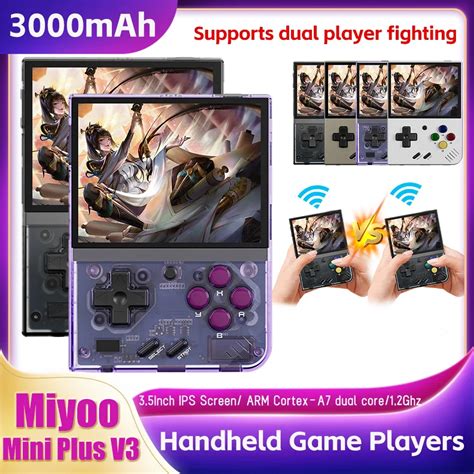 MIYOO MINI Consola De Videojuegos Port Til Retro 5000 Juegos HD