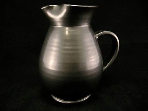 Prinknash Abbey Pottery Pitcher/Jug Metallic Glaze