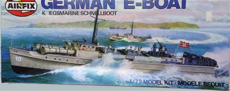 Airfix German E Boat Kriegsmarine Schnellboot 172 9 10280 Everest Model