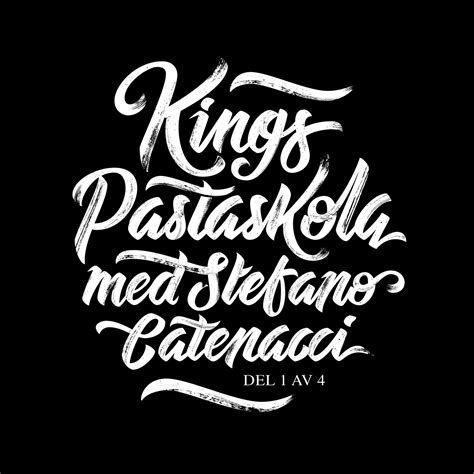 Lettering vignette for King Magazine on Behance